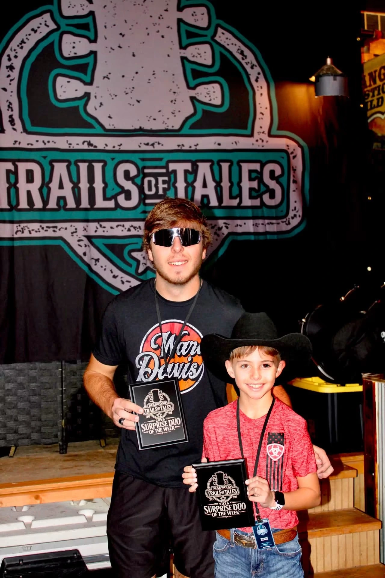 Nolan Leonard and Shane Parde performing together